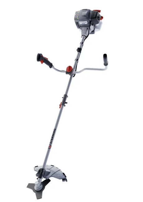 Débroussailleuse thermique (harnais et visière de protection)